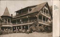 Hotel Rusticana Postcard