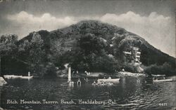 Fitch Mountain, Tavern Beach Postcard