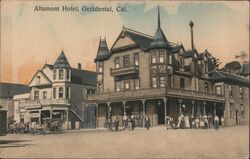 Altamont Hotel Occidental, CA Postcard Postcard Postcard