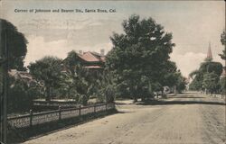 Corner of Johnson and beaver streets Postcard