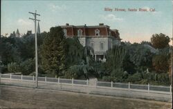 Riley house Postcard