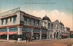 Occidental Hotel Santa Rosa, CA Postcard Postcard Postcard