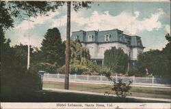 Hotel Lebanon Postcard