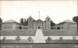 High School San Jose, CA Postcard Postcard Postcard