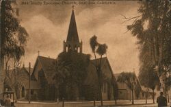 Trinity Episcopal Church San Jose, CA Postcard Postcard Postcard