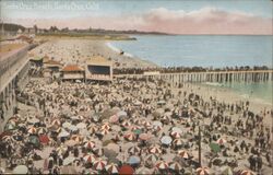 Santa Cruz Beach Postcard