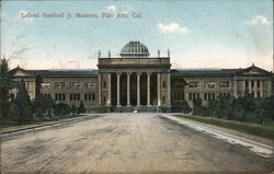 Leland Stanford Jr museum Postcard