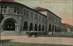 Outer Quadrangle, Stanford University, Cal. Postcard