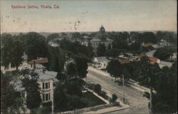 Residence Section Visalia, CA Postcard Postcard Postcard