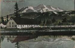 Mount Shasta, altitude 14,440 ft California Postcard Postcard Postcard