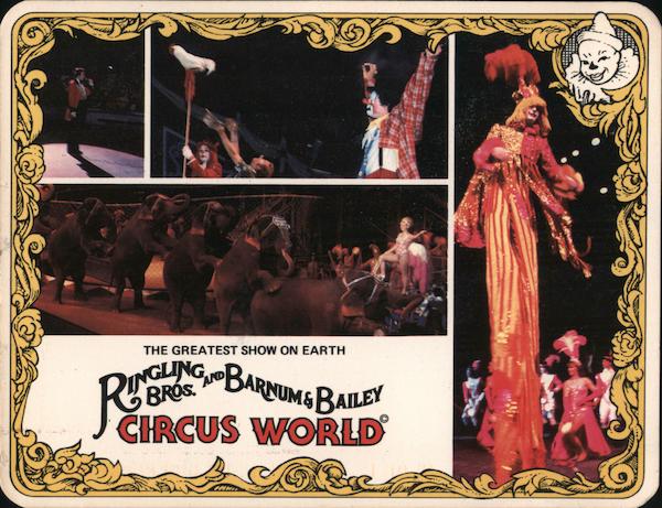 Ringling Bros. And Barnum & Bailey CIRCUS WORLD Orlando, FL Large ...