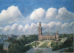 Peace Palace-The Hague, Netherlands Large Format Postcard Large Format Postcard Large Format Postcard