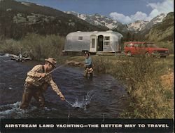 Airstream Land Yachting The Better Way to Travel Large Format Postcard