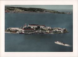 Alcatraz Island San Francisco, CA Large Format Postcard Large Format Postcard Large Format Postcard