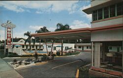 Oasis Motel Postcard