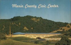 Marin County Civic Center - by Frank Lloyd Wright Postcard