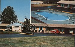 Sunset Plaza Motel Northfield, OH Postcard Postcard Postcard