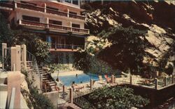 La Alberca Tropical Del Hotel Acapulco, Mexico Postcard Postcard Postcard