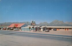 4 Winds Motel & Restaurant Postcard