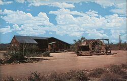 Mining Camp Restaurant Apache Junction, AZ Ken Frye Postcard Postcard Postcard