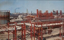 Dow Chemical Plant Postcard