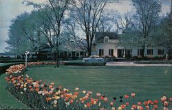 The Three Village Inn, Stony Brook Postcard