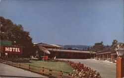 Rancho Monterey Motel Postcard