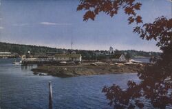 Fish Factory Sardine Packing House Boothbay, ME Postcard Postcard Postcard