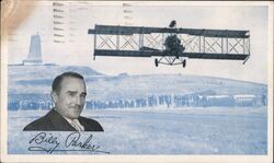 Billy Parker - manager Aviation Sales, Phillips Petroleum Company Postcard