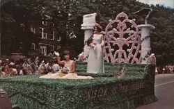 Kentucky Mountain Laurel Festival Parade Float Pineville, KY Postcard Postcard Postcard