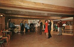 Wedel Inn Dance Floor Postcard