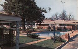 Town Park Motor Hotel Memphis, TN John A. Stryker Postcard Postcard Postcard