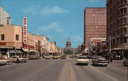 Congress Avenue Looking North Austin, TX Postcard Postcard Postcard