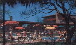 Swimming Pool, Western Hills Hotel Postcard