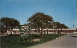 Lake Grove Motel Postcard