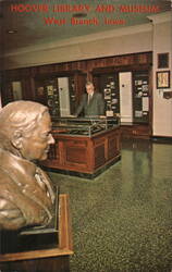 Hoover Library and Museum Postcard