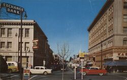 View from Sonoma County Court Steps Postcard