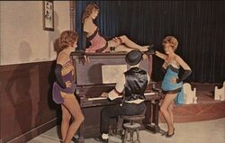 Six-Gun Territory - Can-Can Girls Postcard