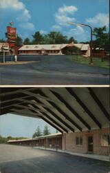 Lake Motel Postcard