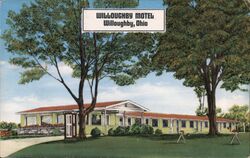 Willoughby Motel Postcard