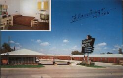 Flamingo Motel, Route 66 Tulsa, OK Postcard Postcard Postcard