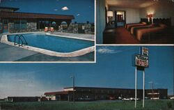 Villa Motel El Reno, OK Postcard Postcard Postcard