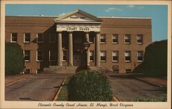 Pleasants County Court House Postcard