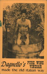 Dagnello's Pure Wine Vinegar - Made the old Italian Way Postcard