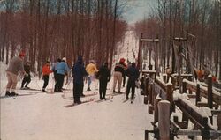 Caberfae Winter Sports Area Postcard