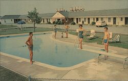 Kent Motel Postcard