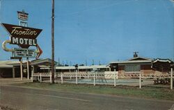 Frontier Motel Tulsa, OK Postcard Postcard Postcard