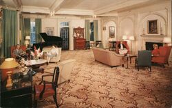 The Lounge, Hanover Inn, at Dartmouth College Postcard