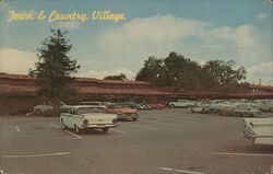 Town & County Village Palo Alto, CA Postcard Postcard Postcard