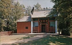 Old Chinese Joss House Postcard